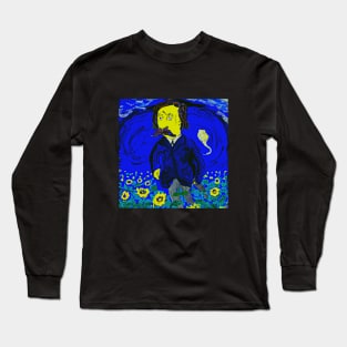 Edgar Allan Poe Artsy Fartsy Long Sleeve T-Shirt